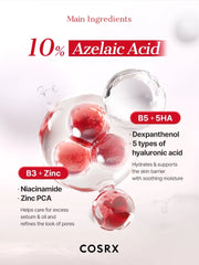 COSRX Azelaic Acid 10 B5 Redness Soothing Cream